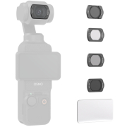 SmallRig 4774B - zestaw, osłona ekranu, 4x filtr (ND8, ND64, ND256, CPL) do DJI Osmo Pocket 4 / 3